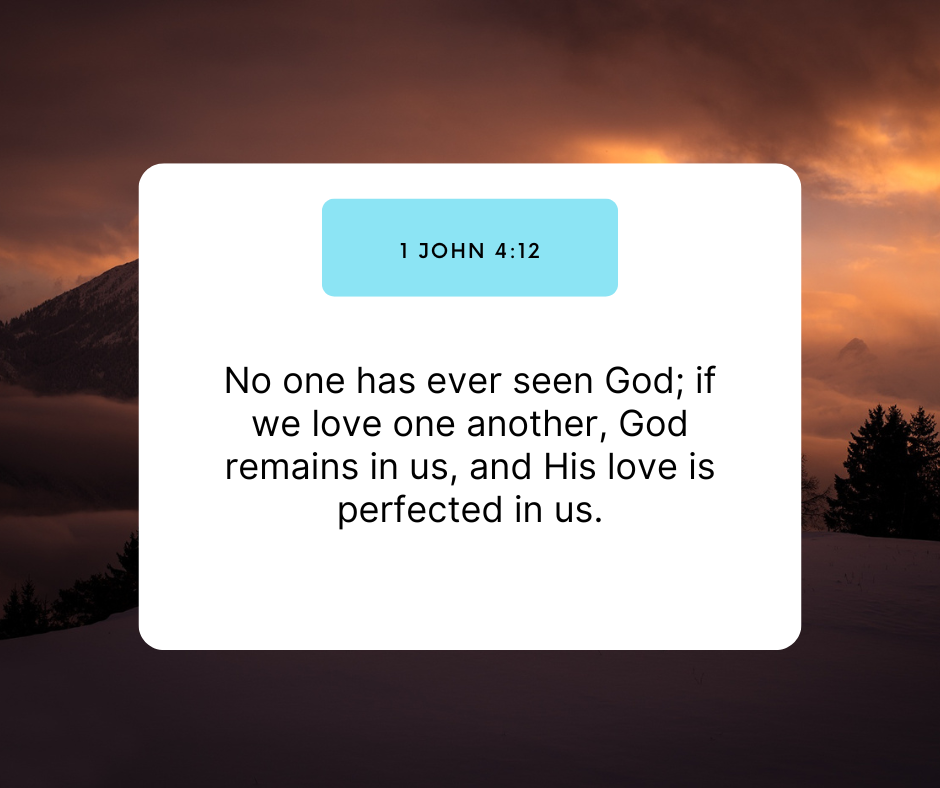 1 John 4:12