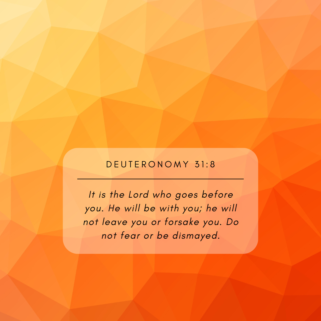 Deuteronomy 31:8