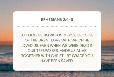 Ephesians 2:4-5