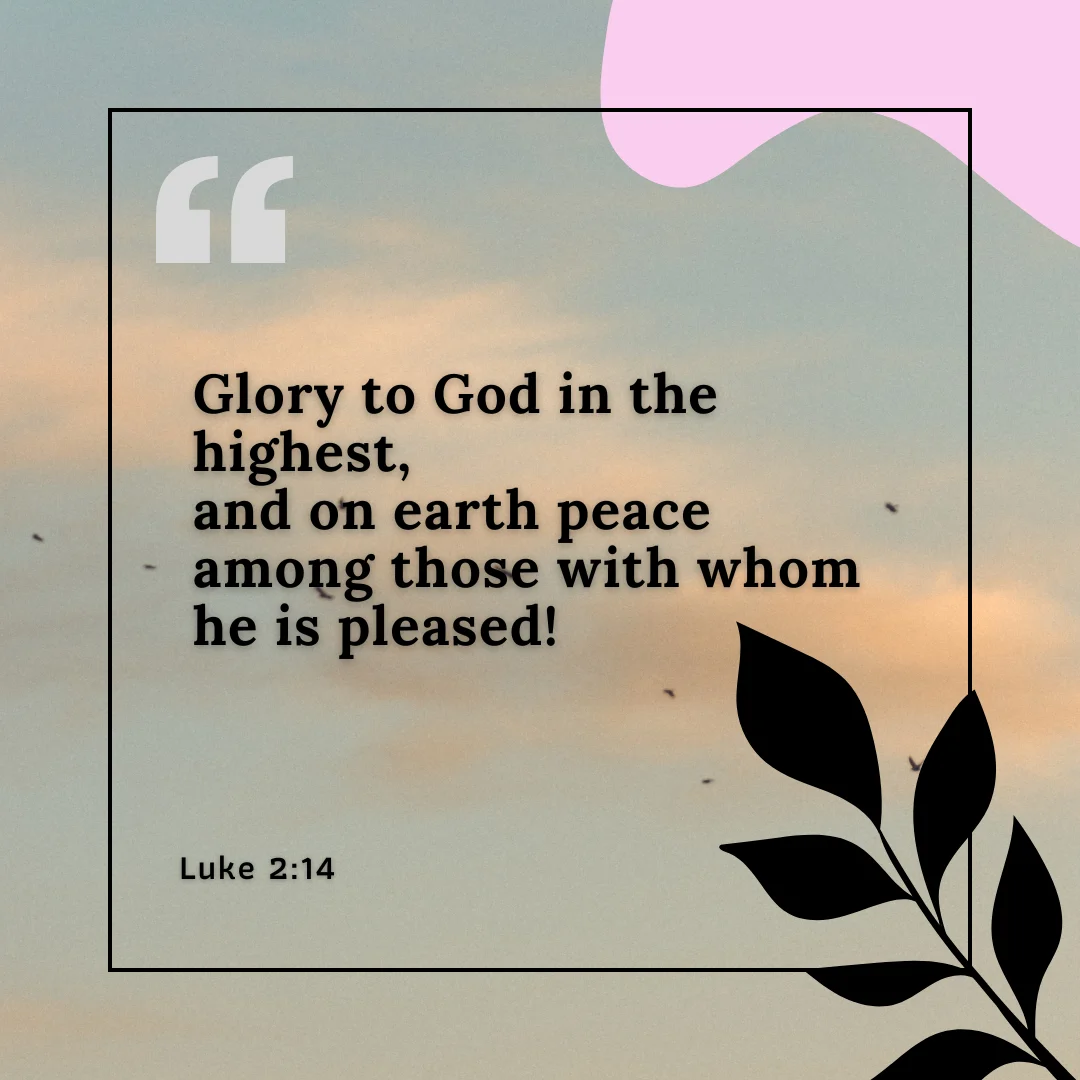 Luke  2:14