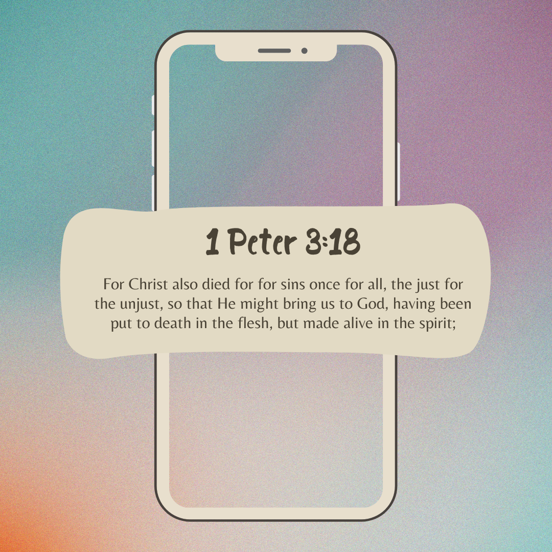 1 Peter 3:18