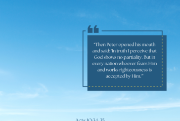 Acts 10:34-35