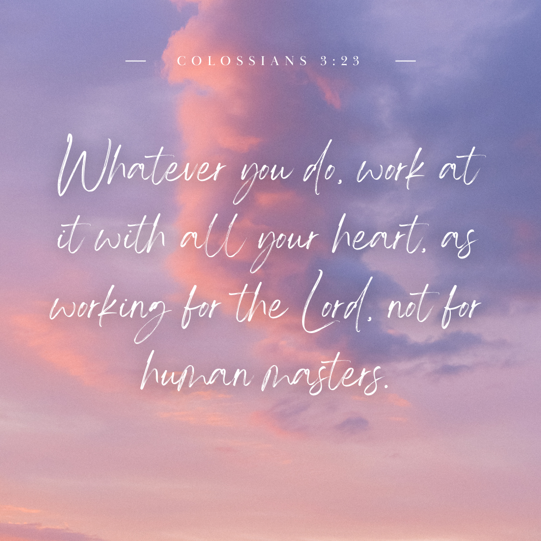 Colossians 3:23