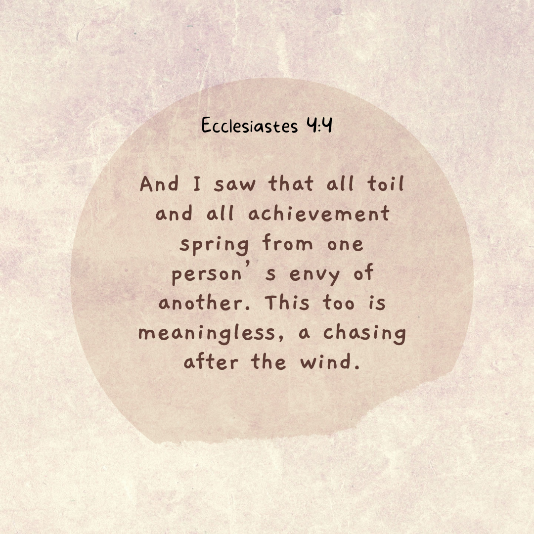 Ecclesiastes 4:4