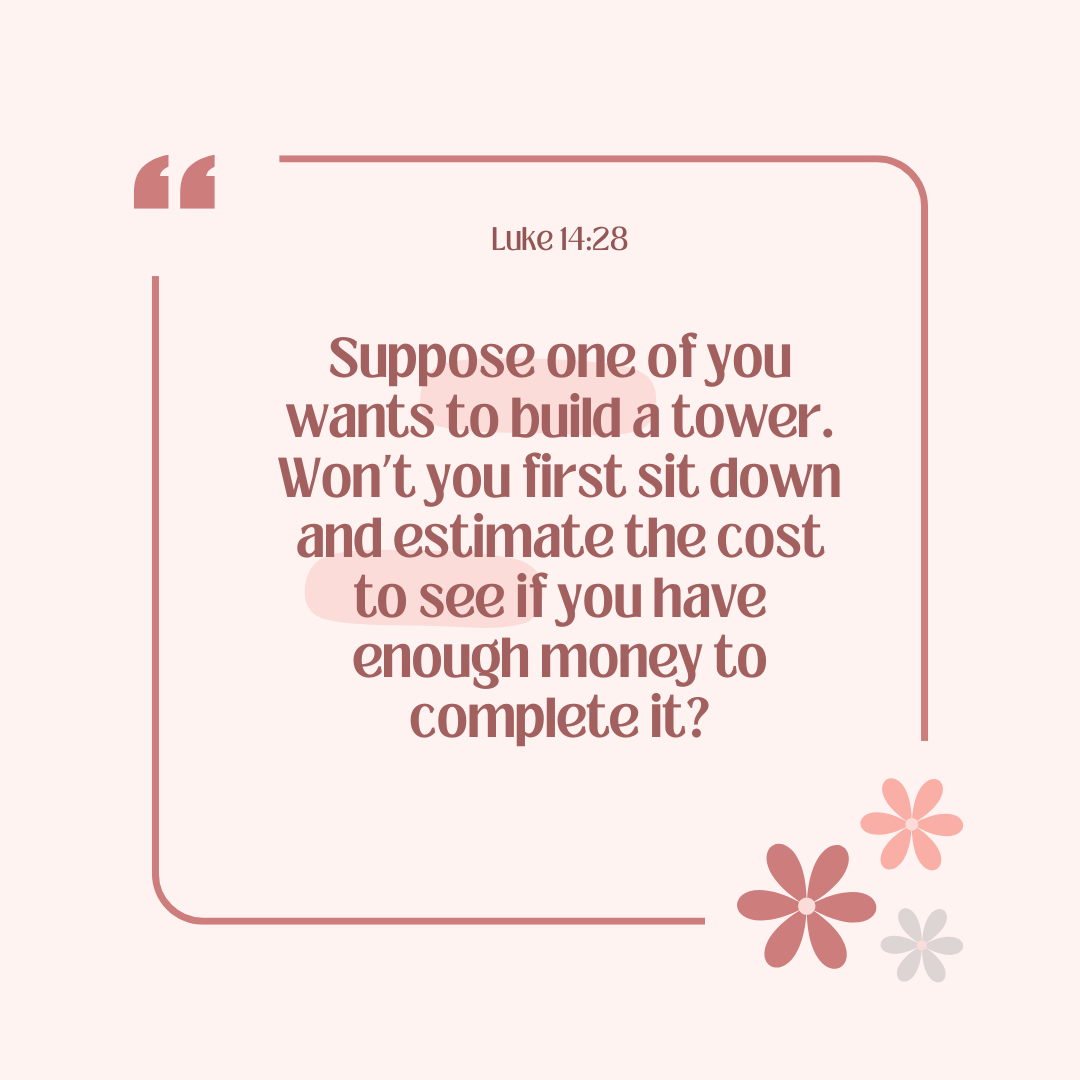 Luke 14:28