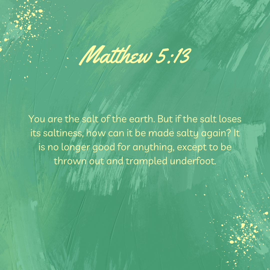 Matthew 5:13