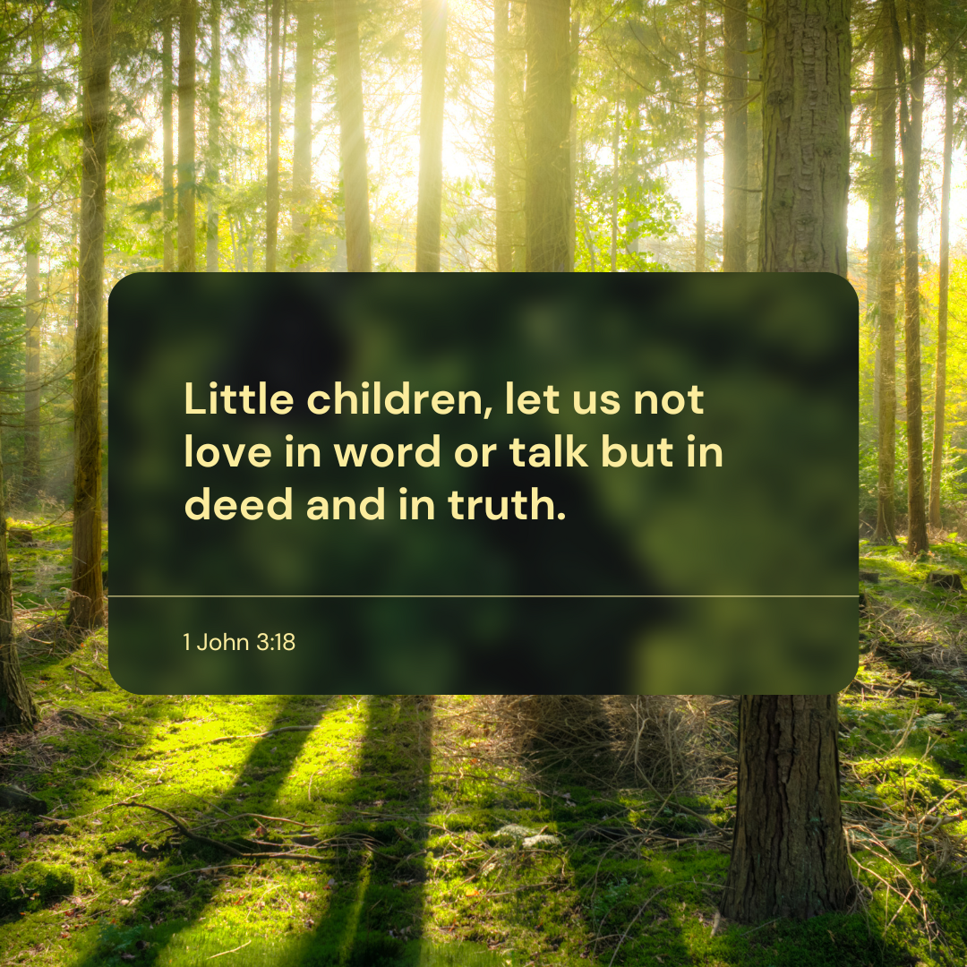 1 John 3:18