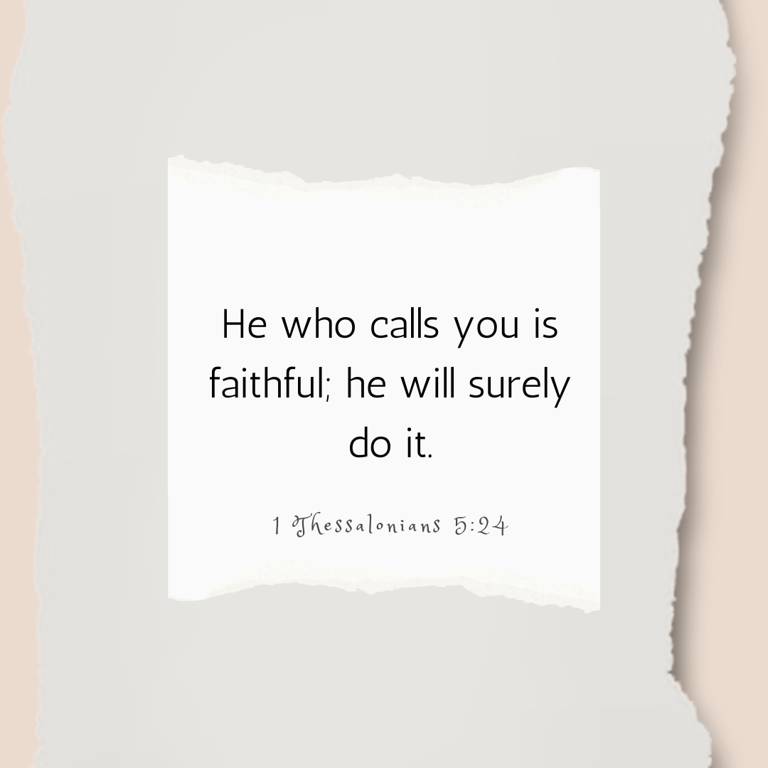 1 Thessalonians 5:24