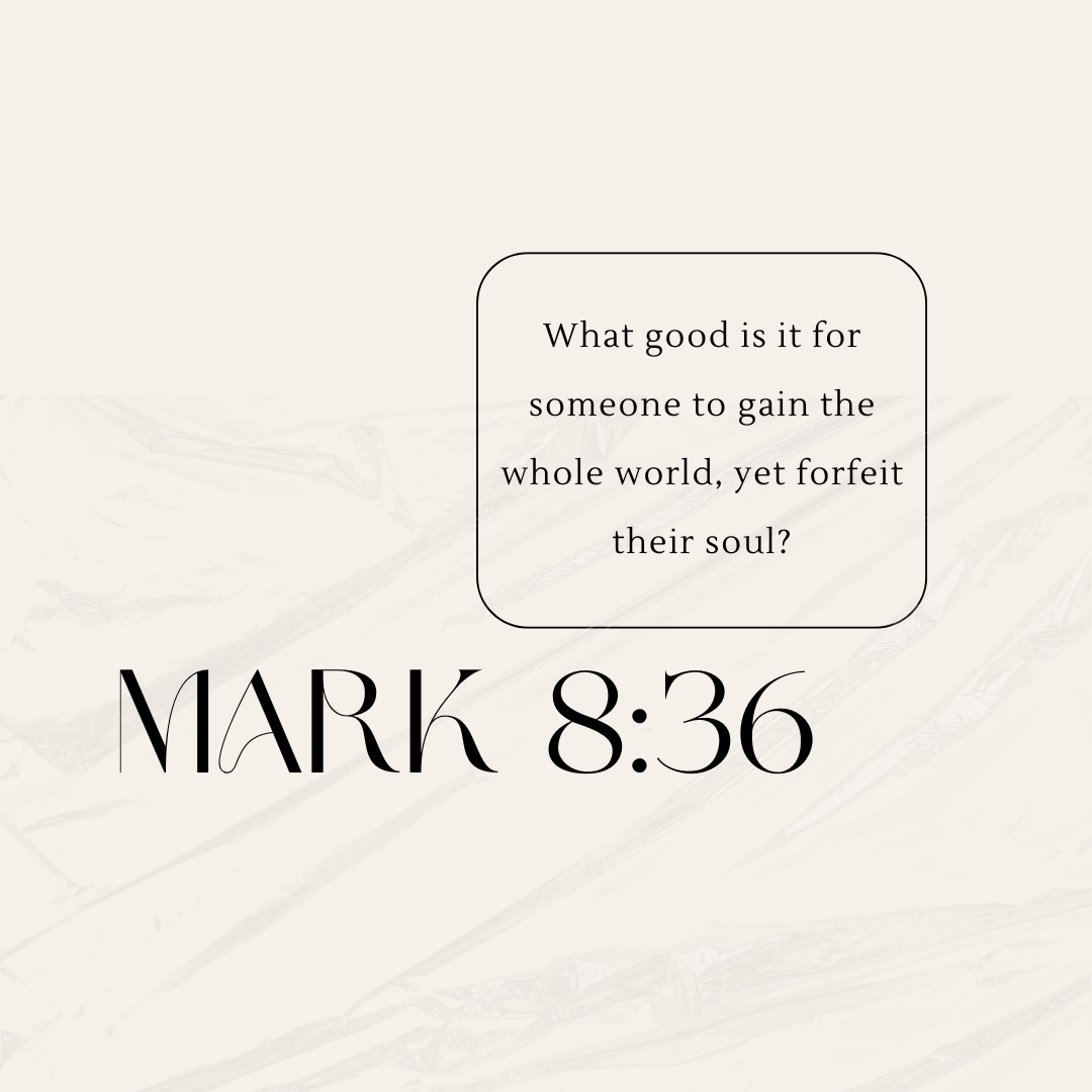 Mark 8:36