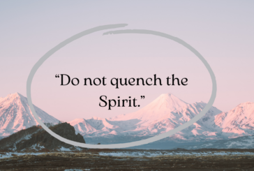 1 Thessalonians 5:19