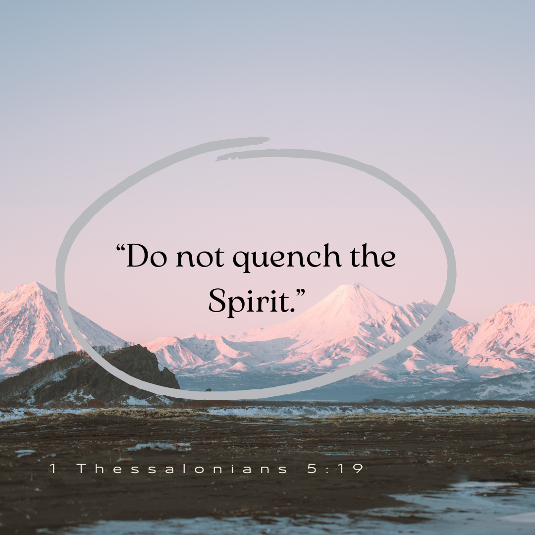 1 Thessalonians 5:19