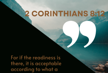 2 Corinthians 8:12