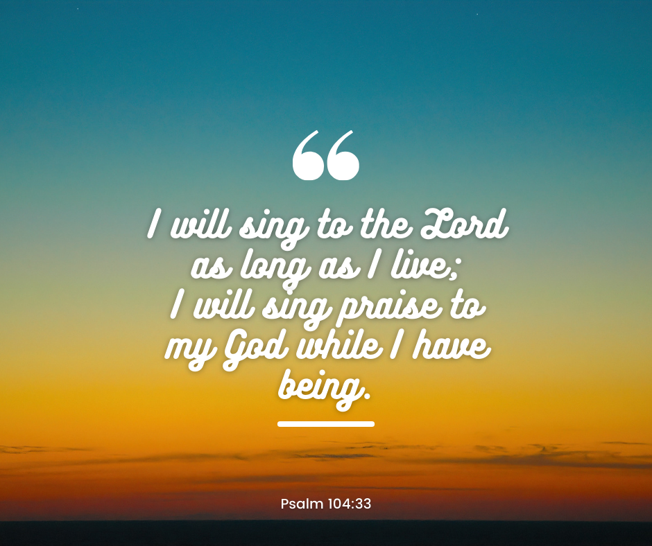 Psalm 104:33
