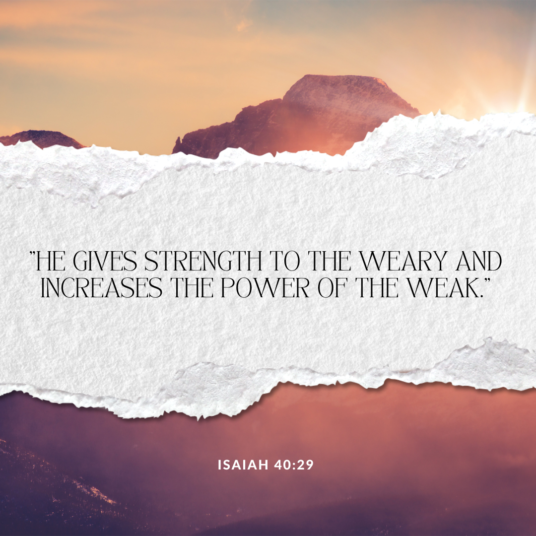 Isaiah 40:29