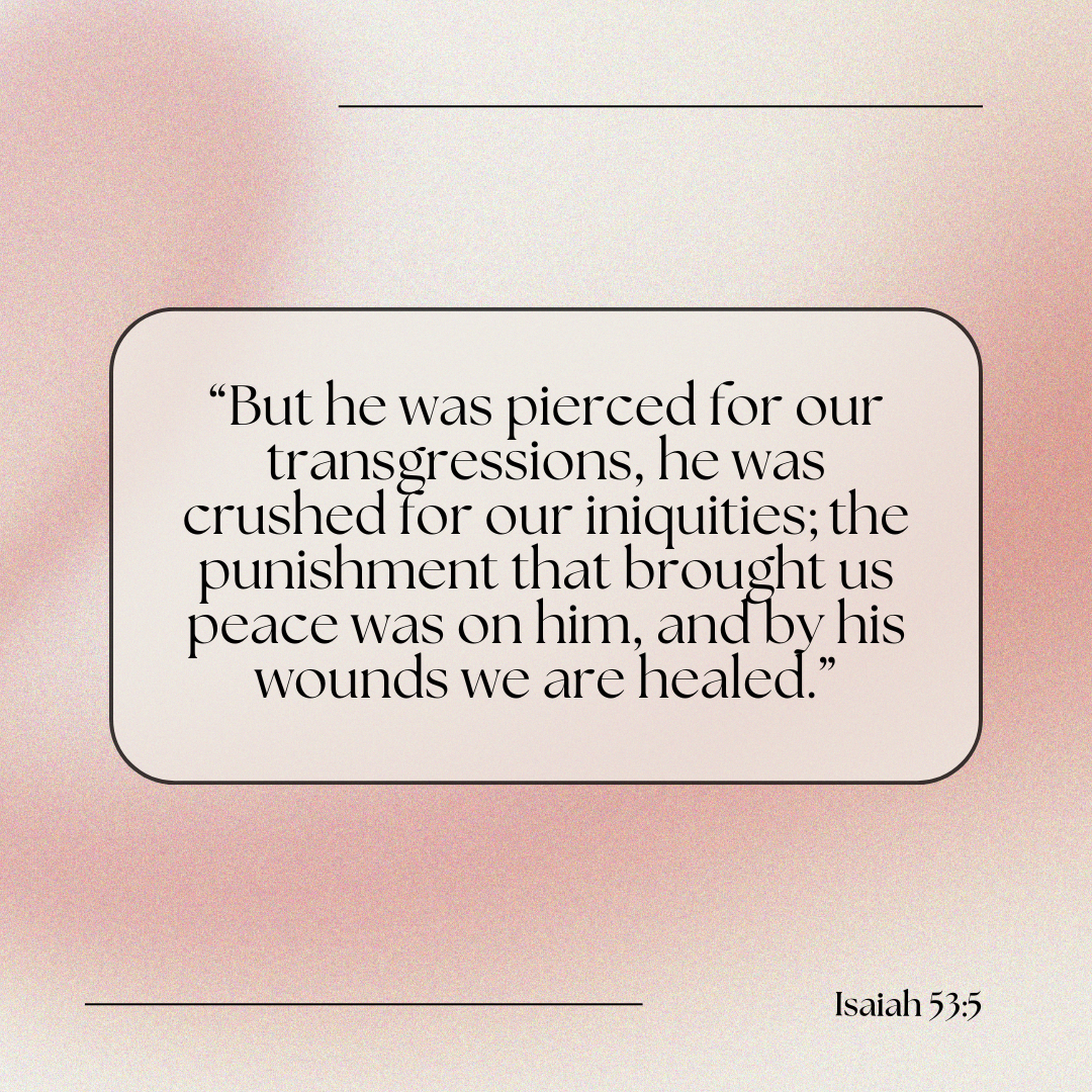 Isaiah 53:5