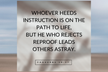 Proverbs 10:17