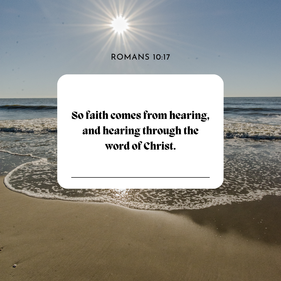 Romans 10:17