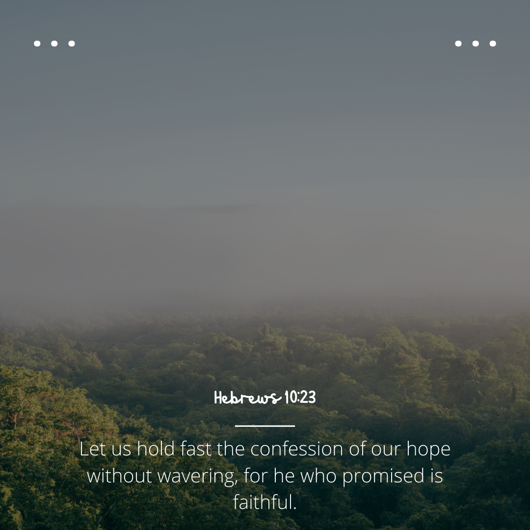 Hebrews 10:23