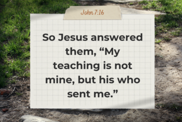 John 7:16