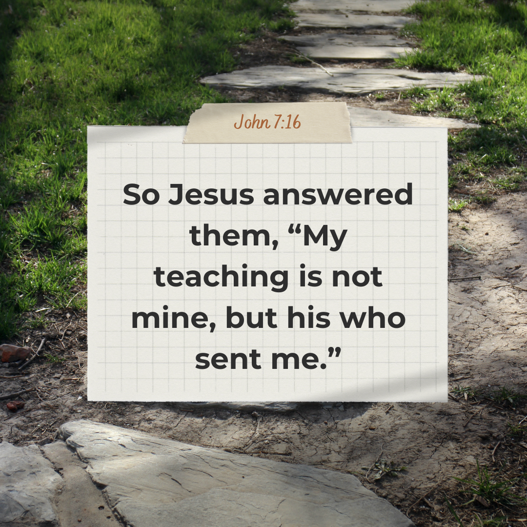 John 7:16