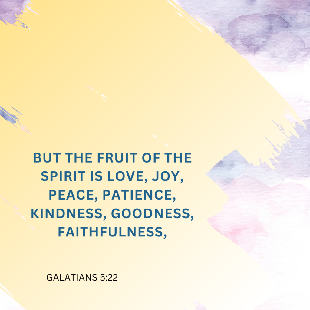 Galatians 5:22