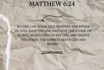 Matthew 6:24