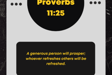 Proverbs 11:25