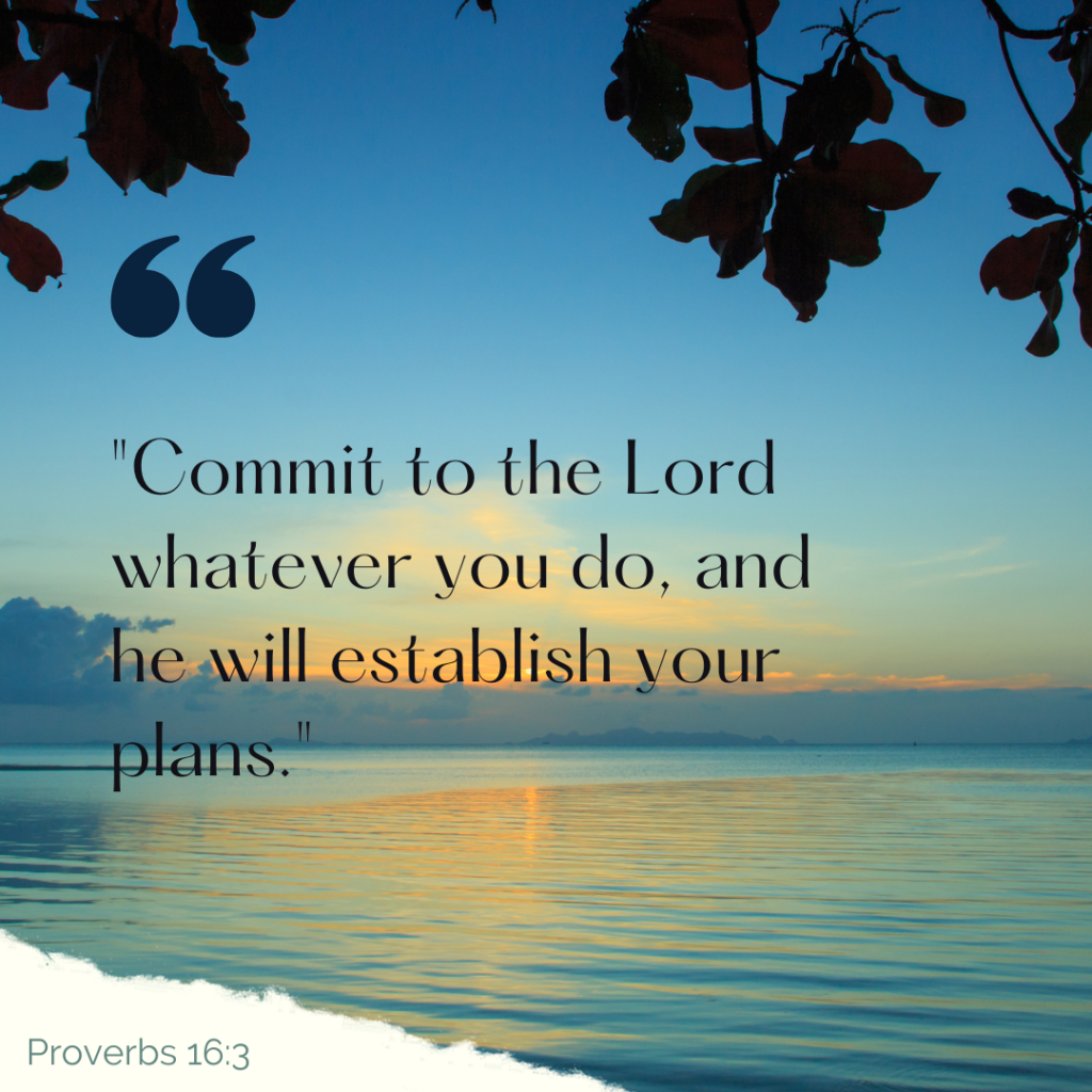 Proverbs 16:3