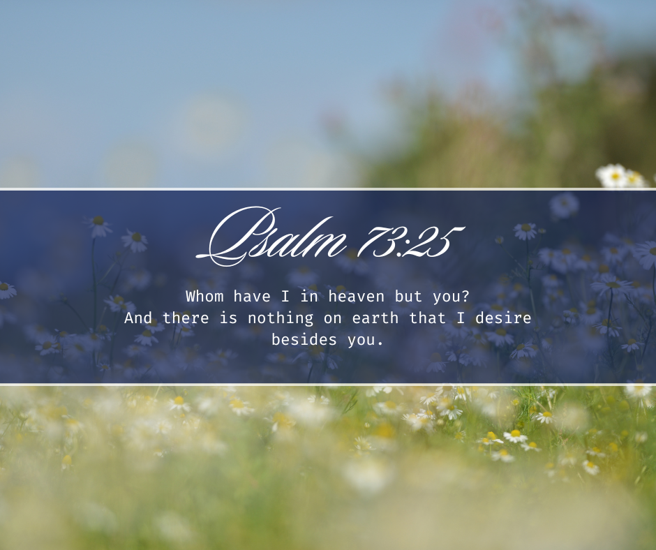 Psalm 73:25