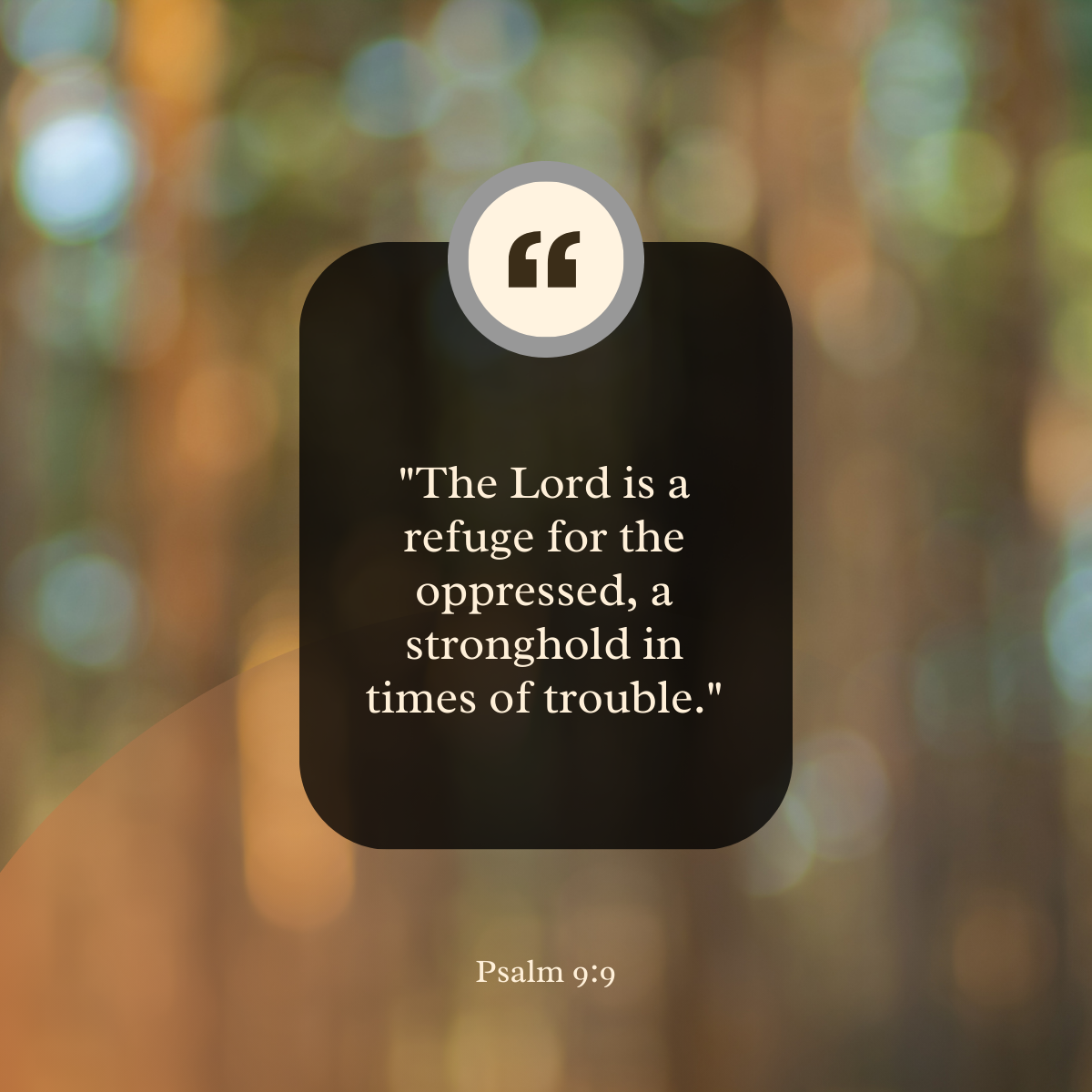 Psalm 9:9
