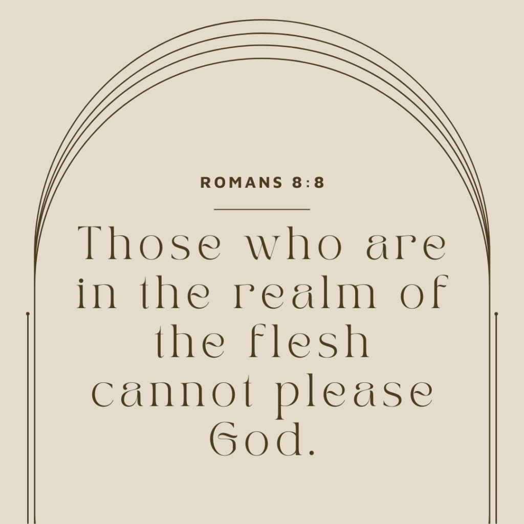 Romans 8:8