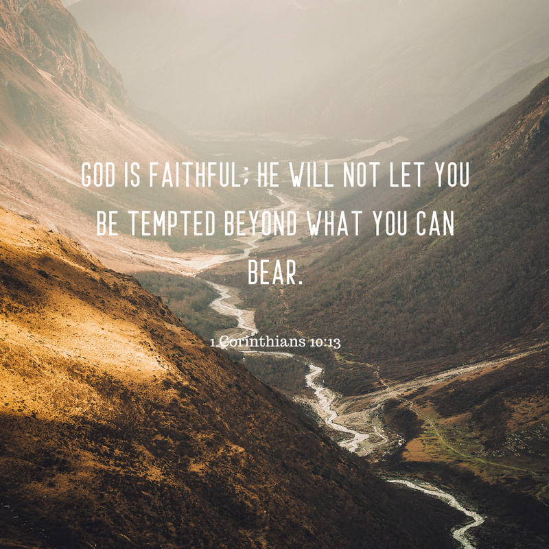 1 Corinthians 10:13     