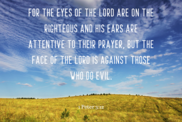 1 Peter 3:12