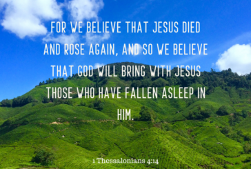1 Thessalonians 4:14