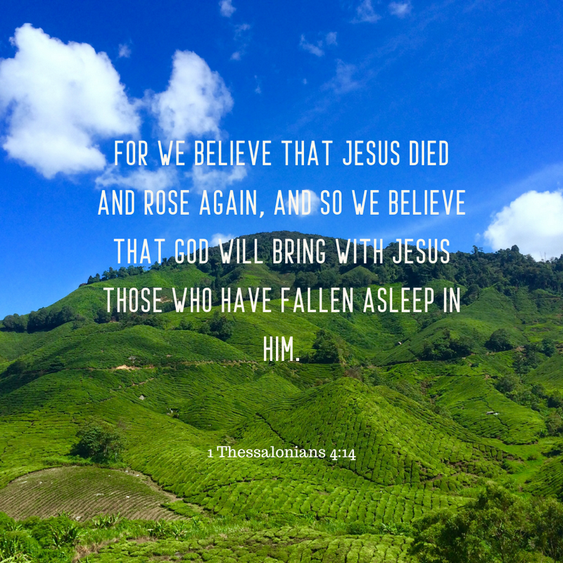 1 Thessalonians 4:14