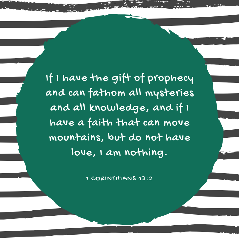 1 Corinthians 13:2