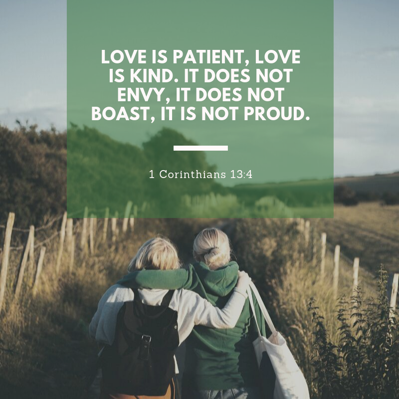 1 Corinthians 13:4
