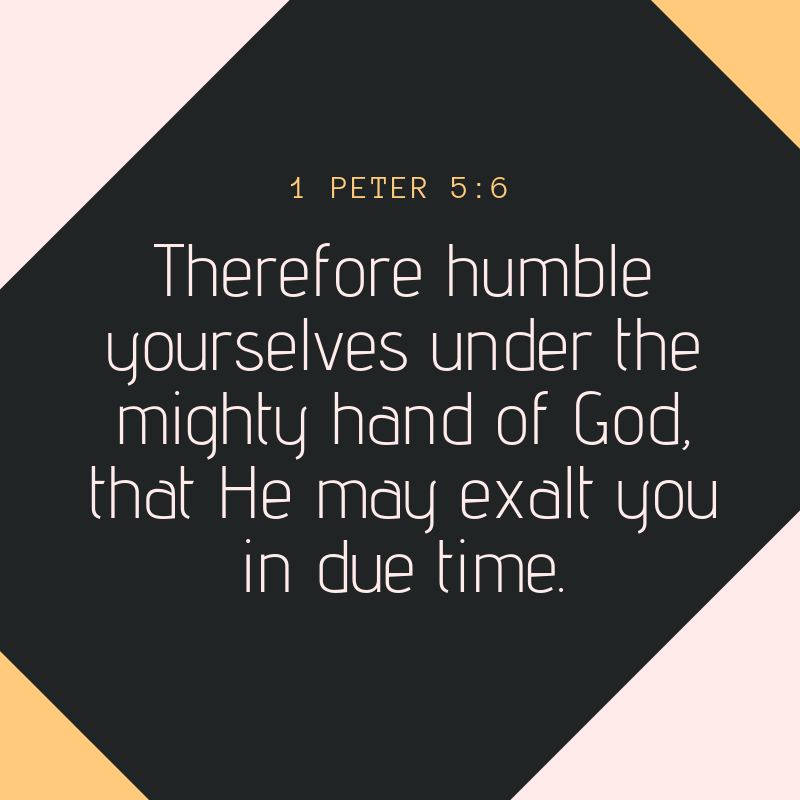 1 Peter 5:6
