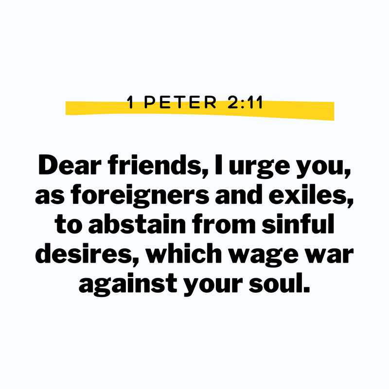 1 Peter 2:11
