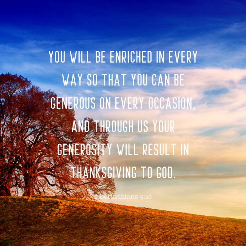 2 Corinthians 9:10