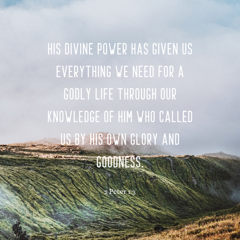 2 Peter 1:3