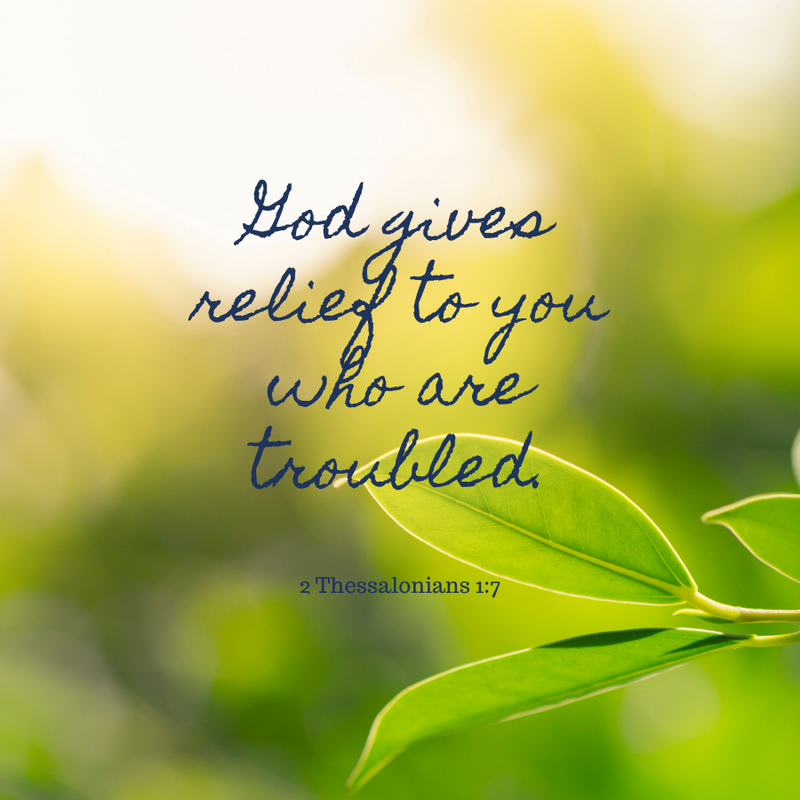 2 Thessalonians 1:7
