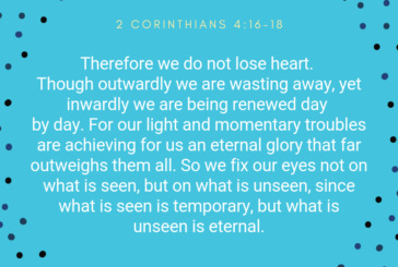 2 Corinthians 4:16-18