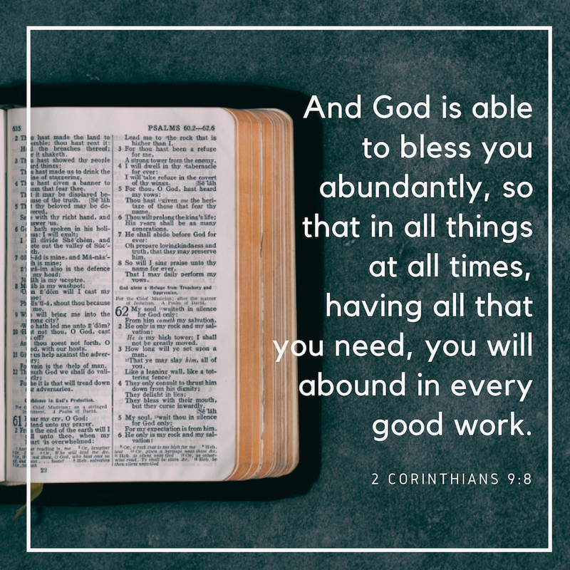 2 Corinthians 9:8