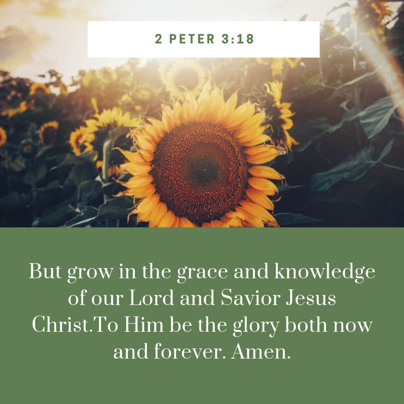 2 Peter 3:18