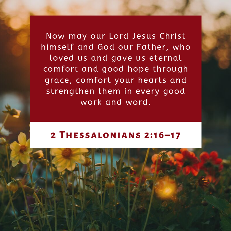 2 Thessalonians 2:16-17