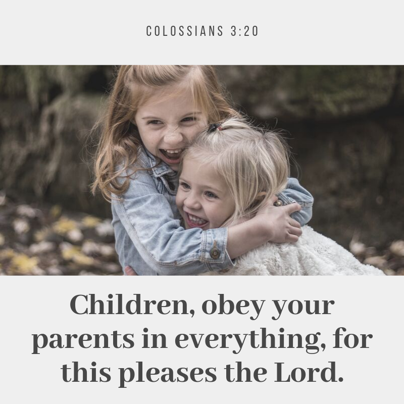 Colossians 3:20