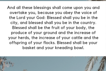 Deuteronomy 28:2-5