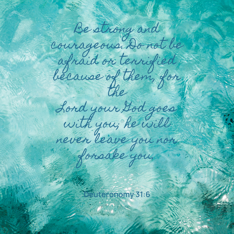 Deuteronomy 31:6