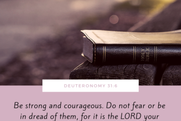 Deuteronomy 31:6